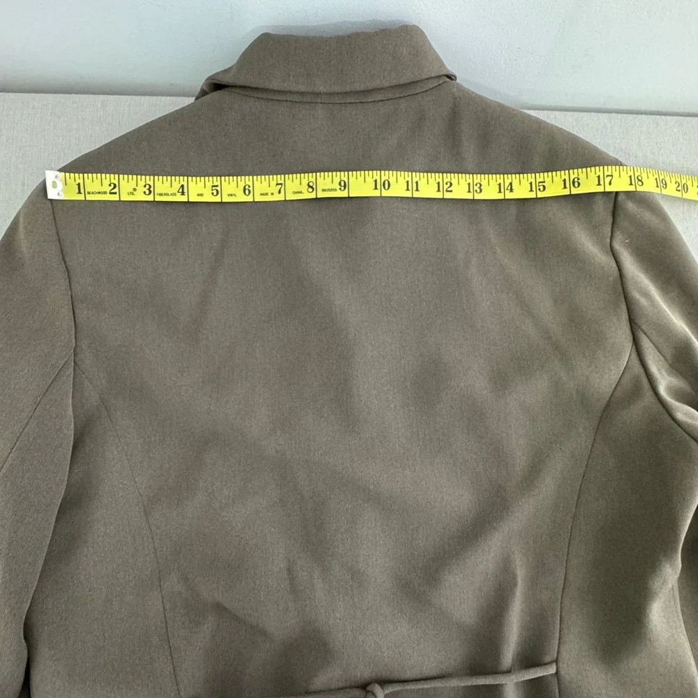 Vintage Carlisle Brown‎ Blazer tie back Size 14
